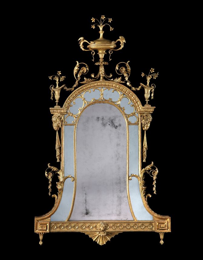 A pair of giltwood and composition mirrors | MasterArt